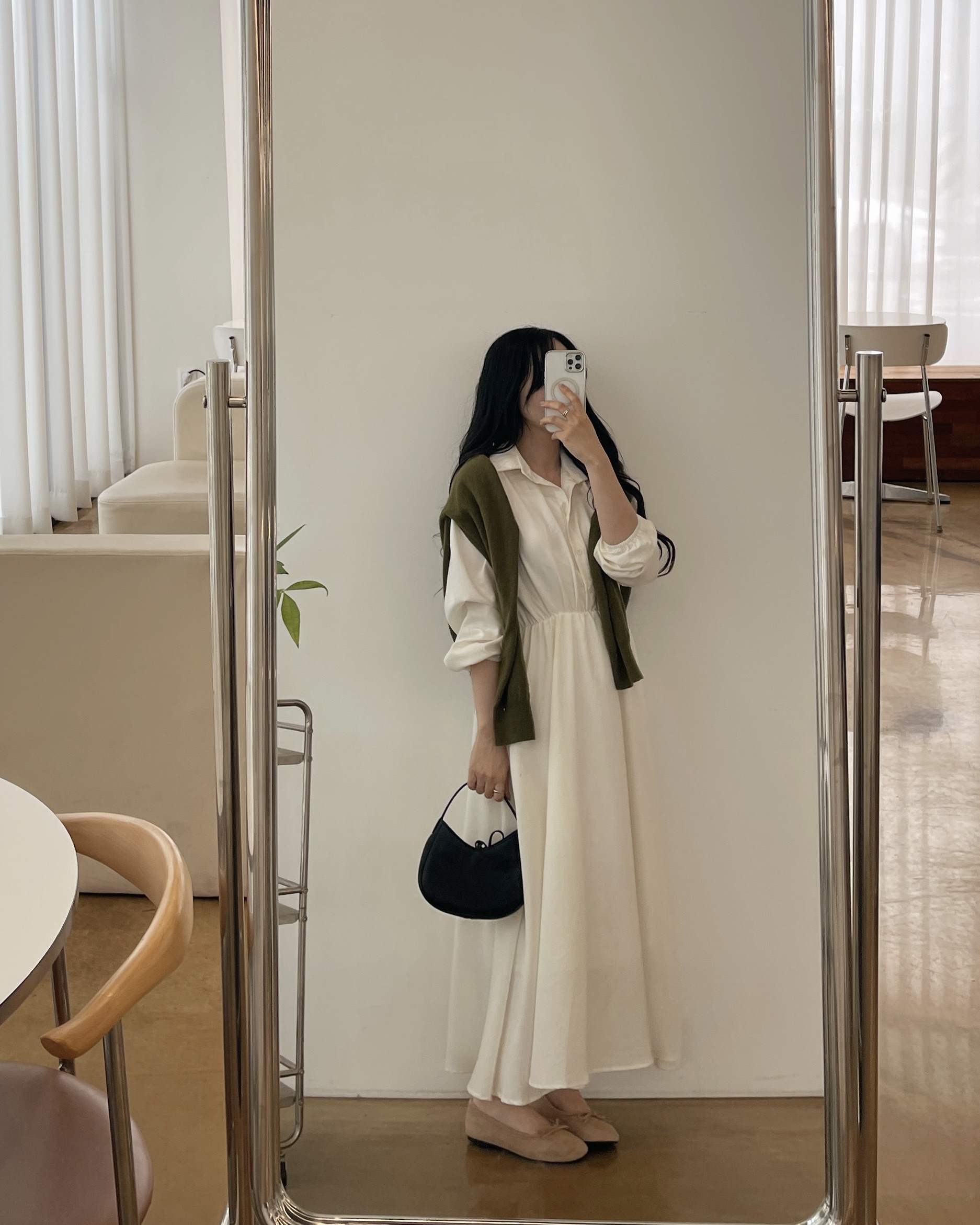 이브밴딩원피스-2color