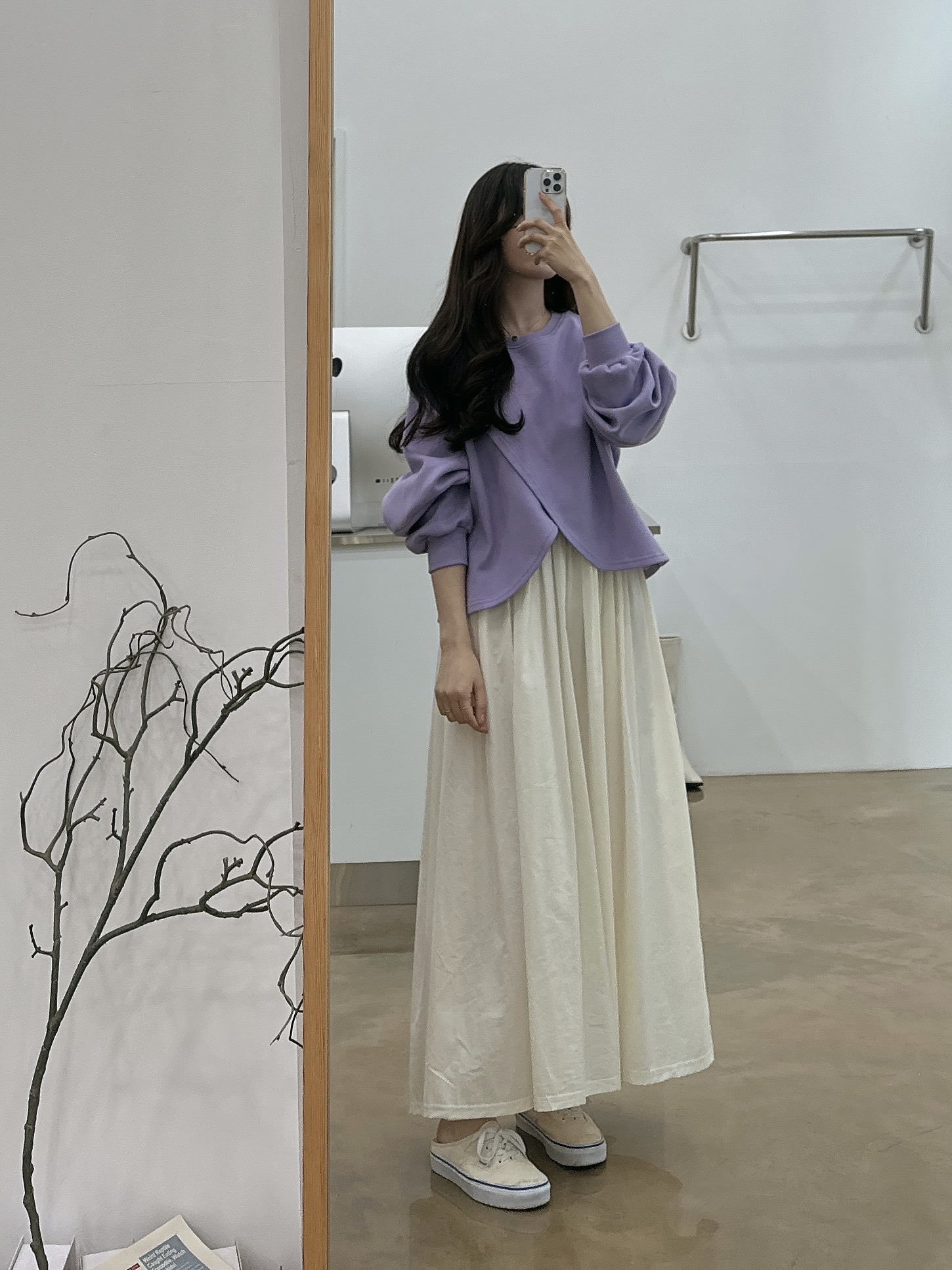 (재진행)오버사선랩맨투맨-백메란지,블랙,보라 상세 이미지 60
