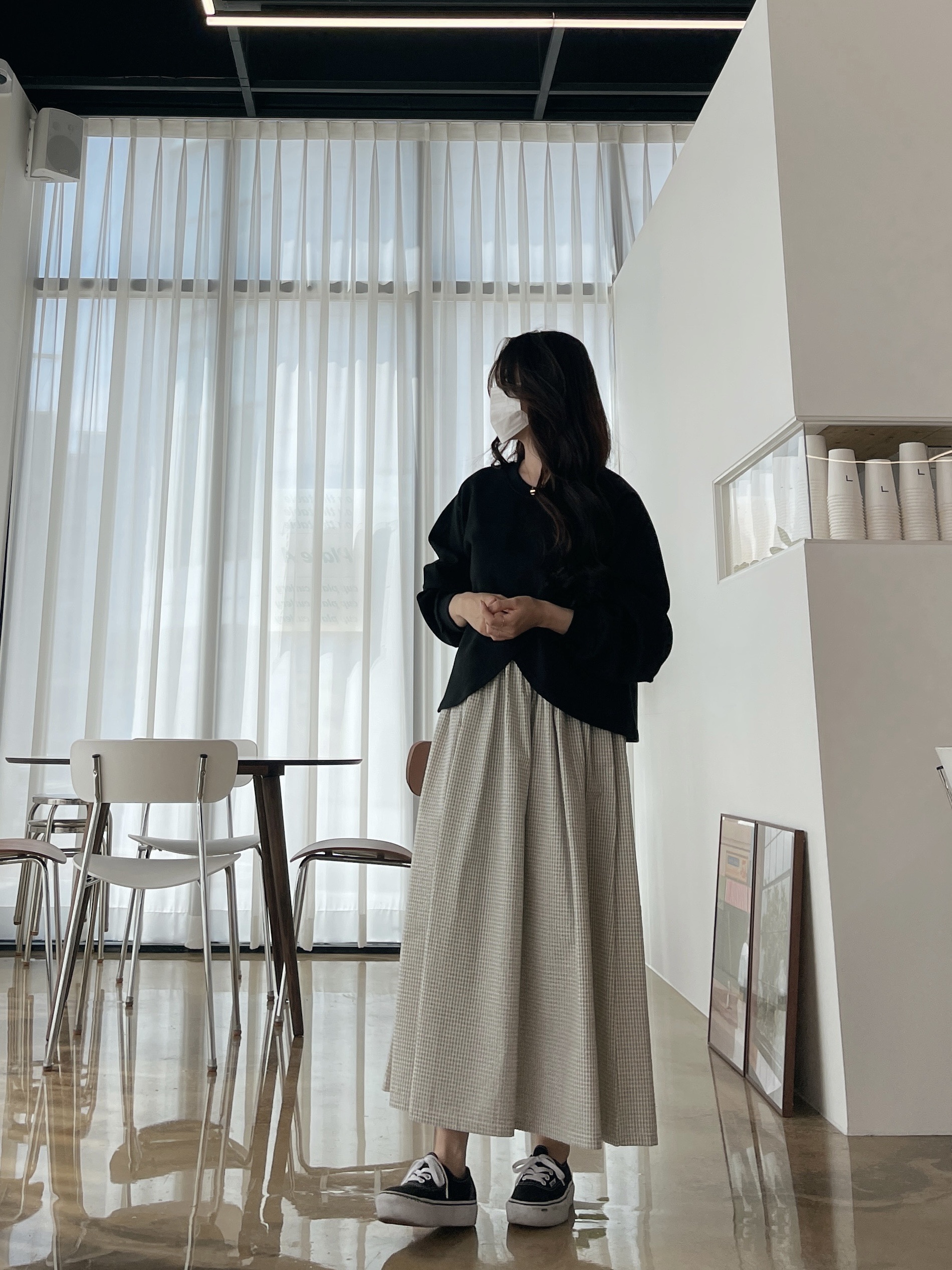 (재진행)오버사선랩맨투맨-백메란지,블랙,보라 상세 이미지 5