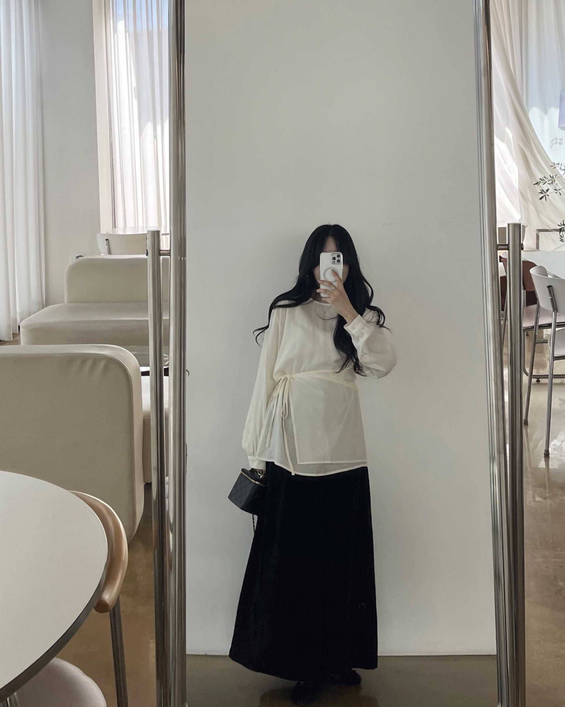 (2사이즈)실키 하프랩BL-2color