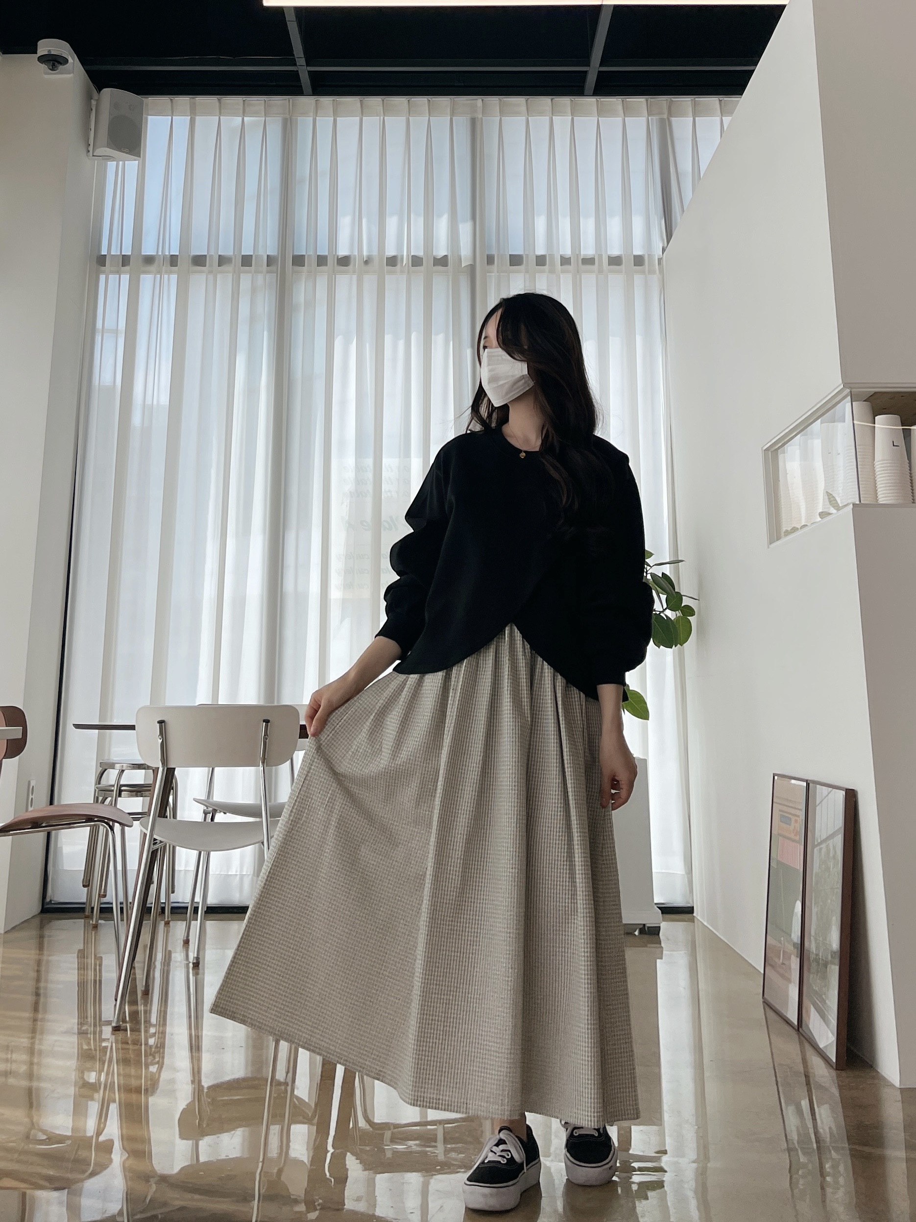 (재진행)오버사선랩맨투맨-백메란지,블랙,보라 상세 이미지 4