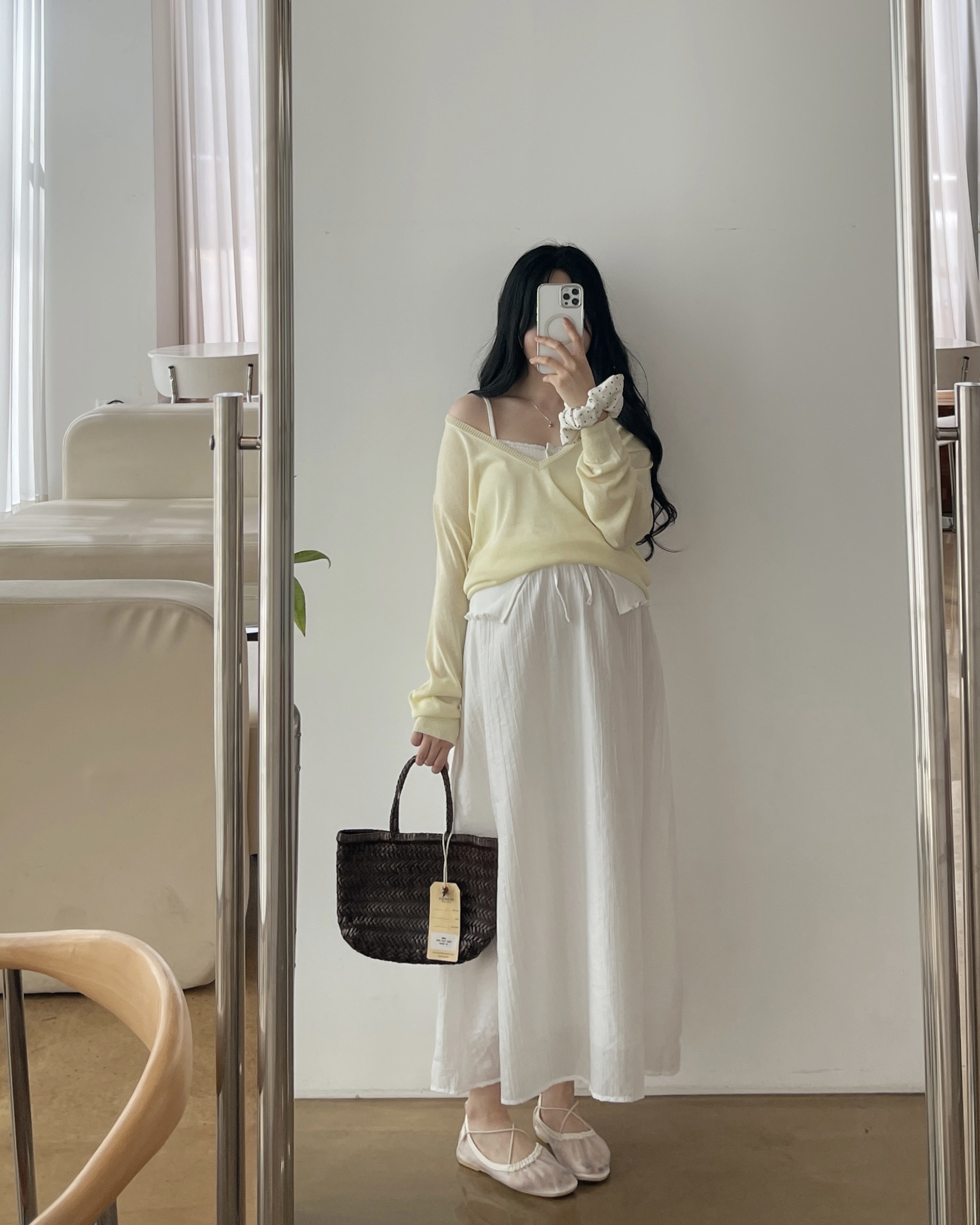 살안타브이+레이스단추