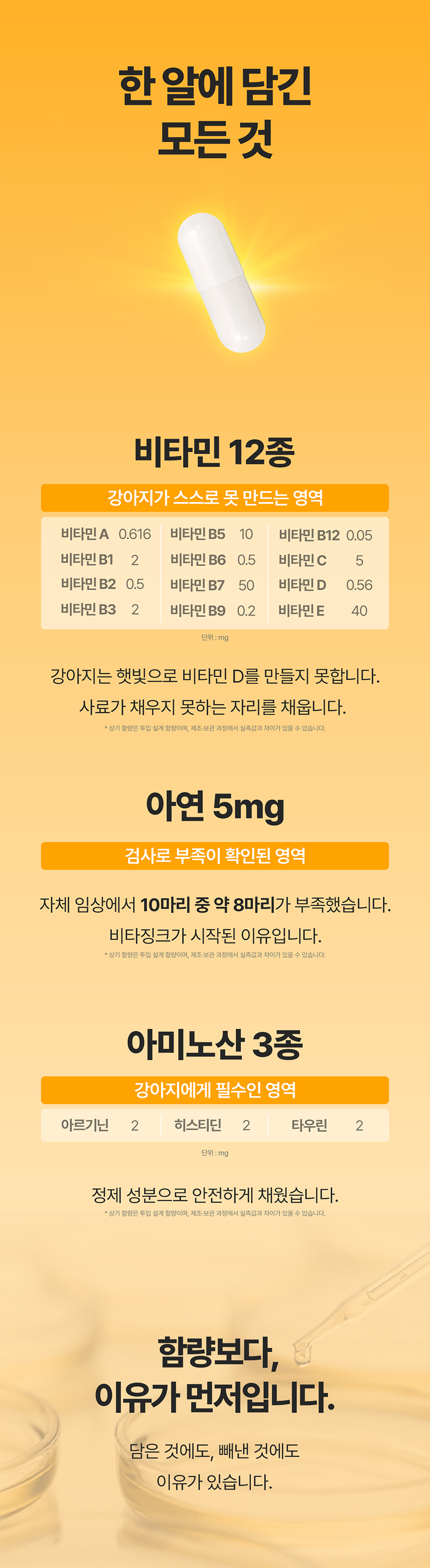 닥터바이 비타징크 강아지 종합비타민