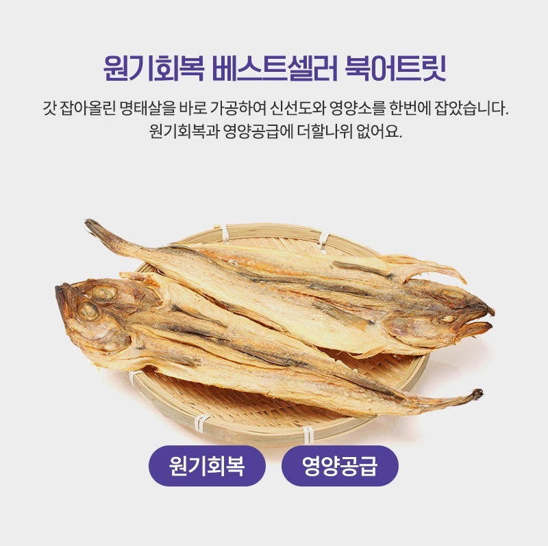 골드로니 아임리얼 북어 트릿