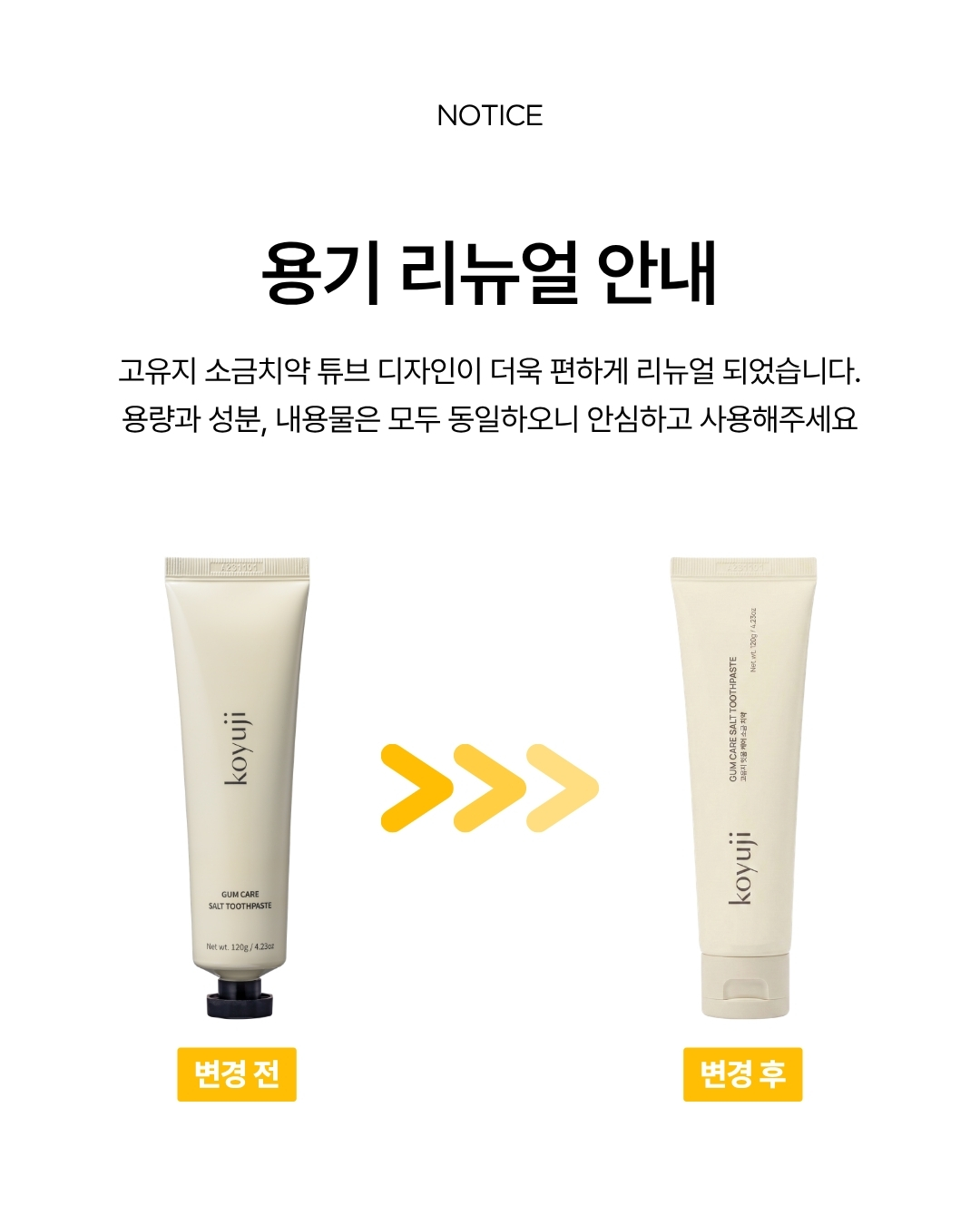(비건인증) 소나무소금 12배 함량 잇몸집중 치약