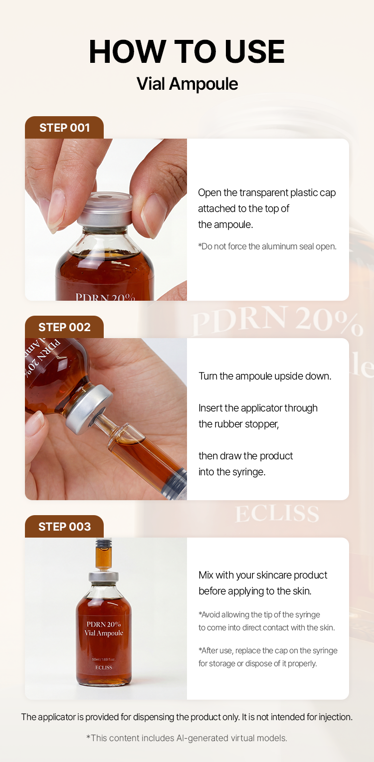 PDRN 20% Vial Ampoule