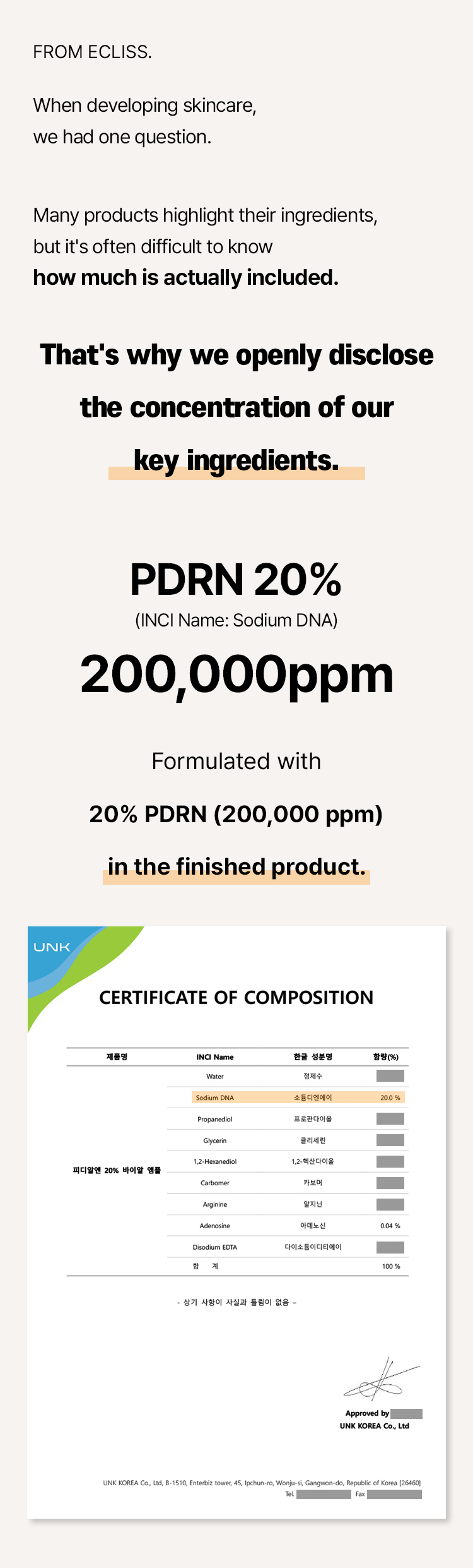PDRN 20% Vial Ampoule