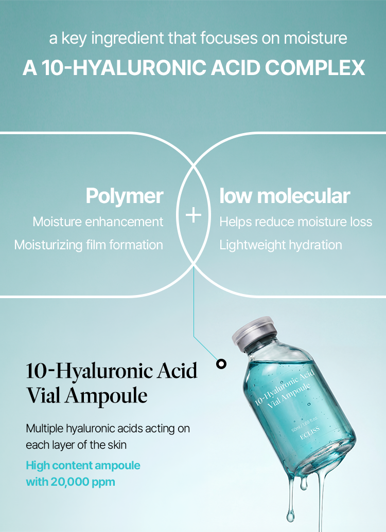 10-Hyaluronic Acid Vial Ampoule 50ml