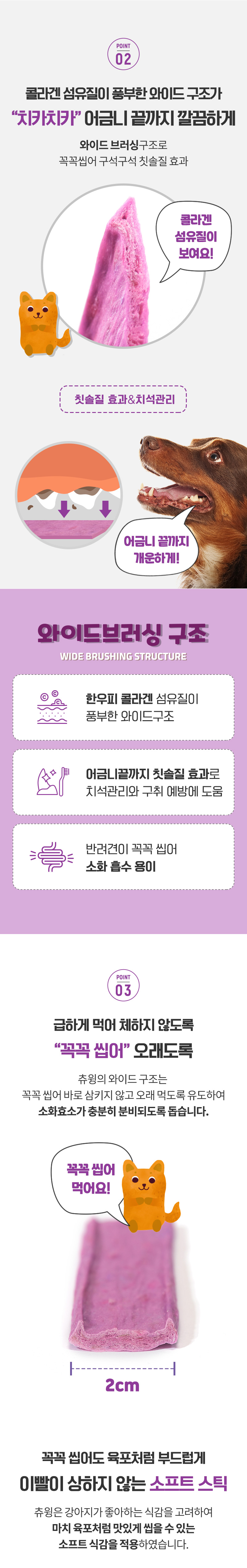 [유통기한 27.07.20] 꼭꼭씹는 츄윙껌 (블루베리)