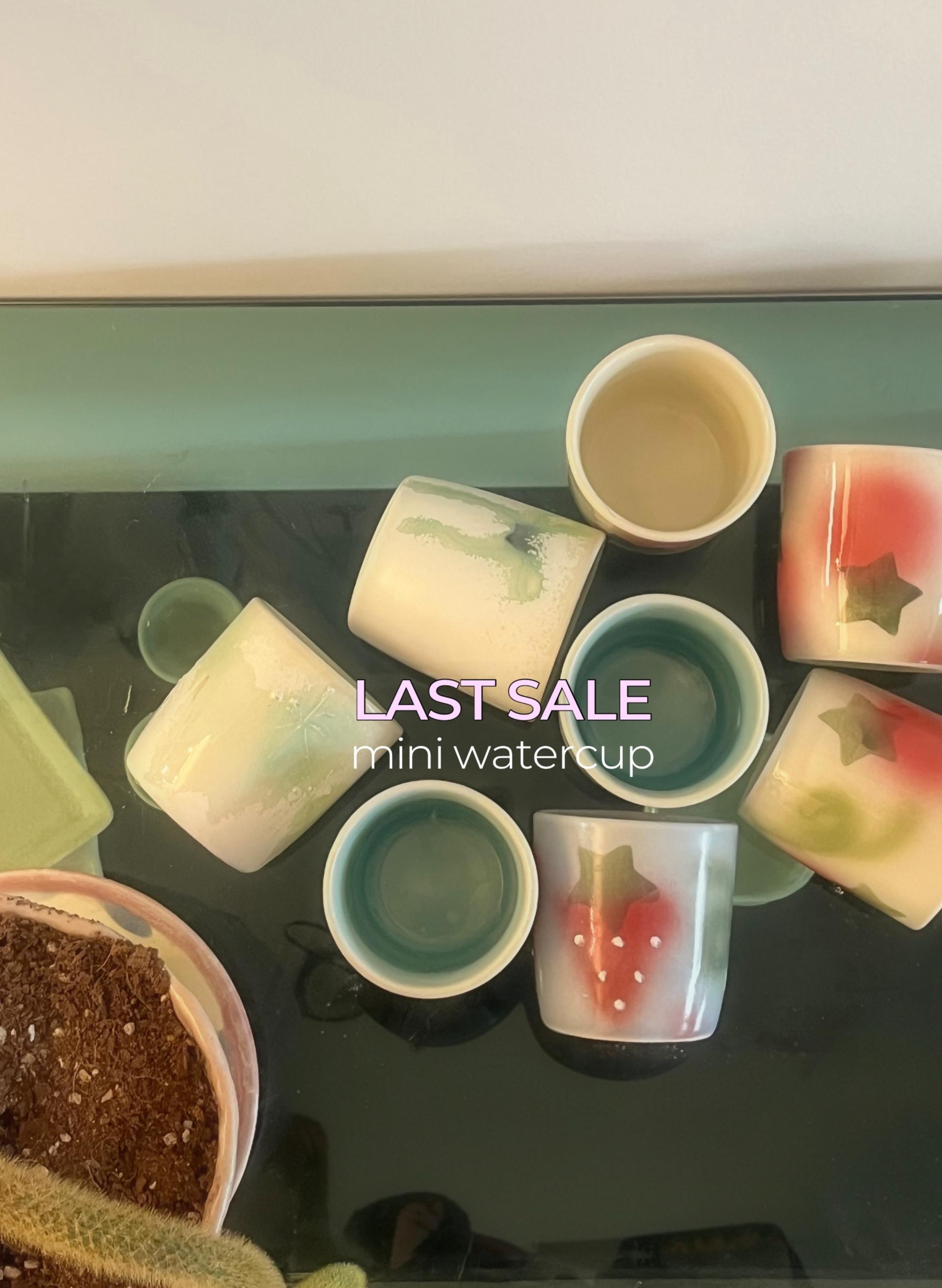 MINI CUP LAST SALE _미니컵 재고세일(3일내출고)