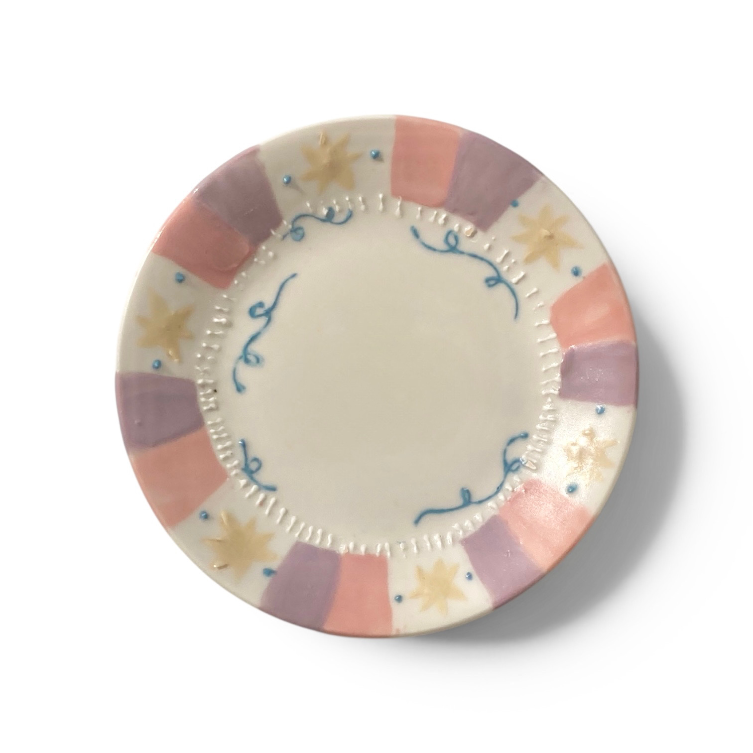 [문구추가] hidden letter plate 04 / 히든레터 커스텀 접시 04(3size)