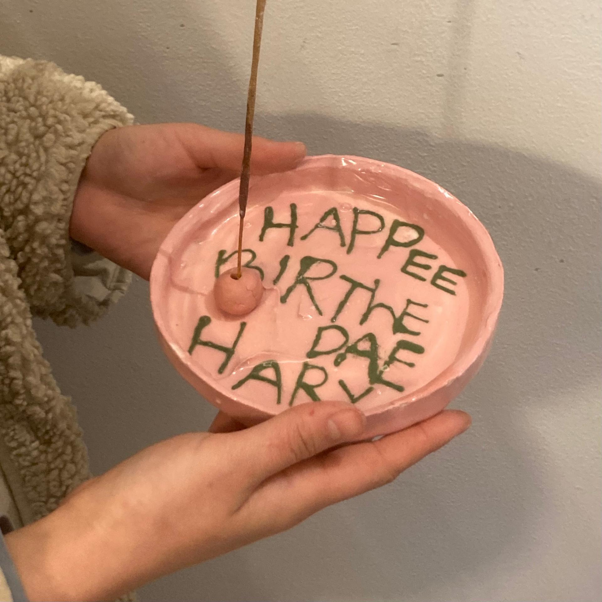 [주문제작] custom cake plate 01/ 커스텀 케이크 접시 01 (2size)