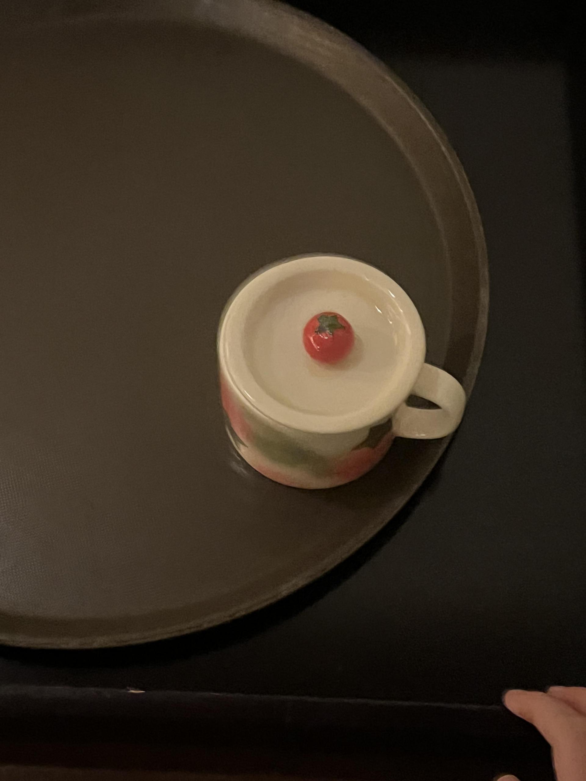 [viviflo] tomato mug cup 토마토 머그컵 (+컵뚜껑 추가가능)