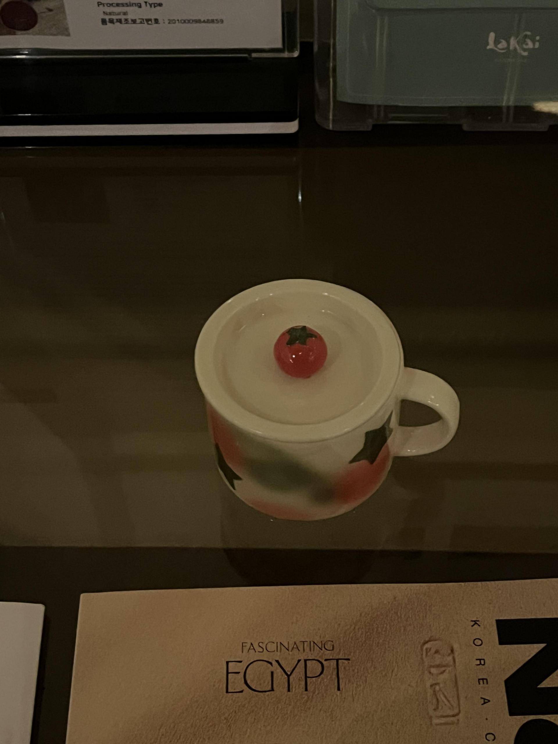 [viviflo] tomato mug cup 토마토 머그컵 (+컵뚜껑 추가가능)