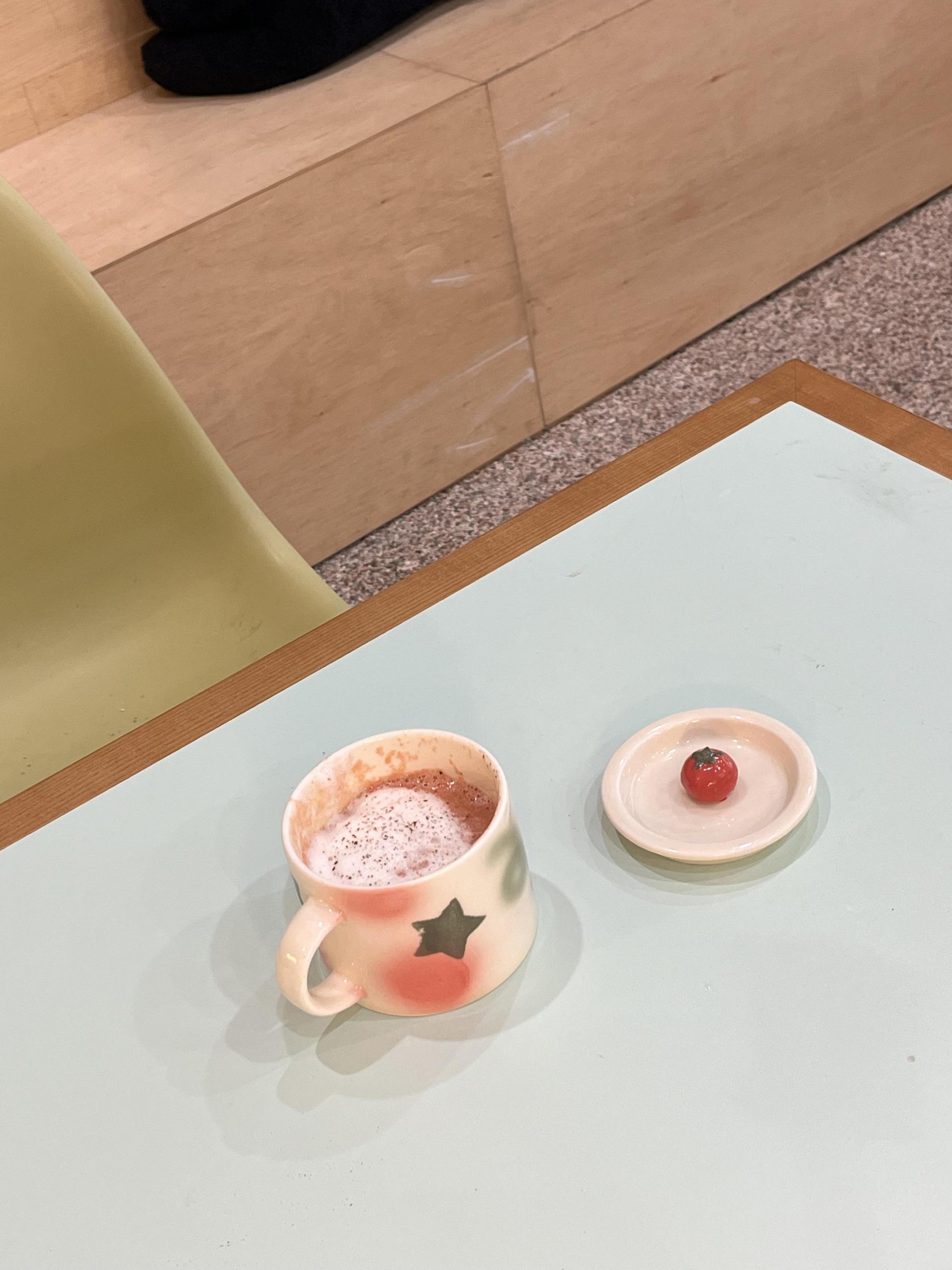 [viviflo] tomato mug cup 토마토 머그컵 (+컵뚜껑 추가가능)