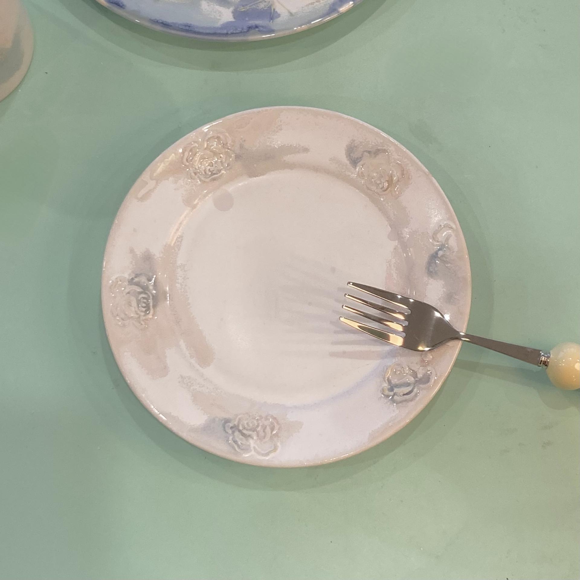 [viviflo] rose series _ premium plate (5 size)/ 로즈플레이트 (5 size)