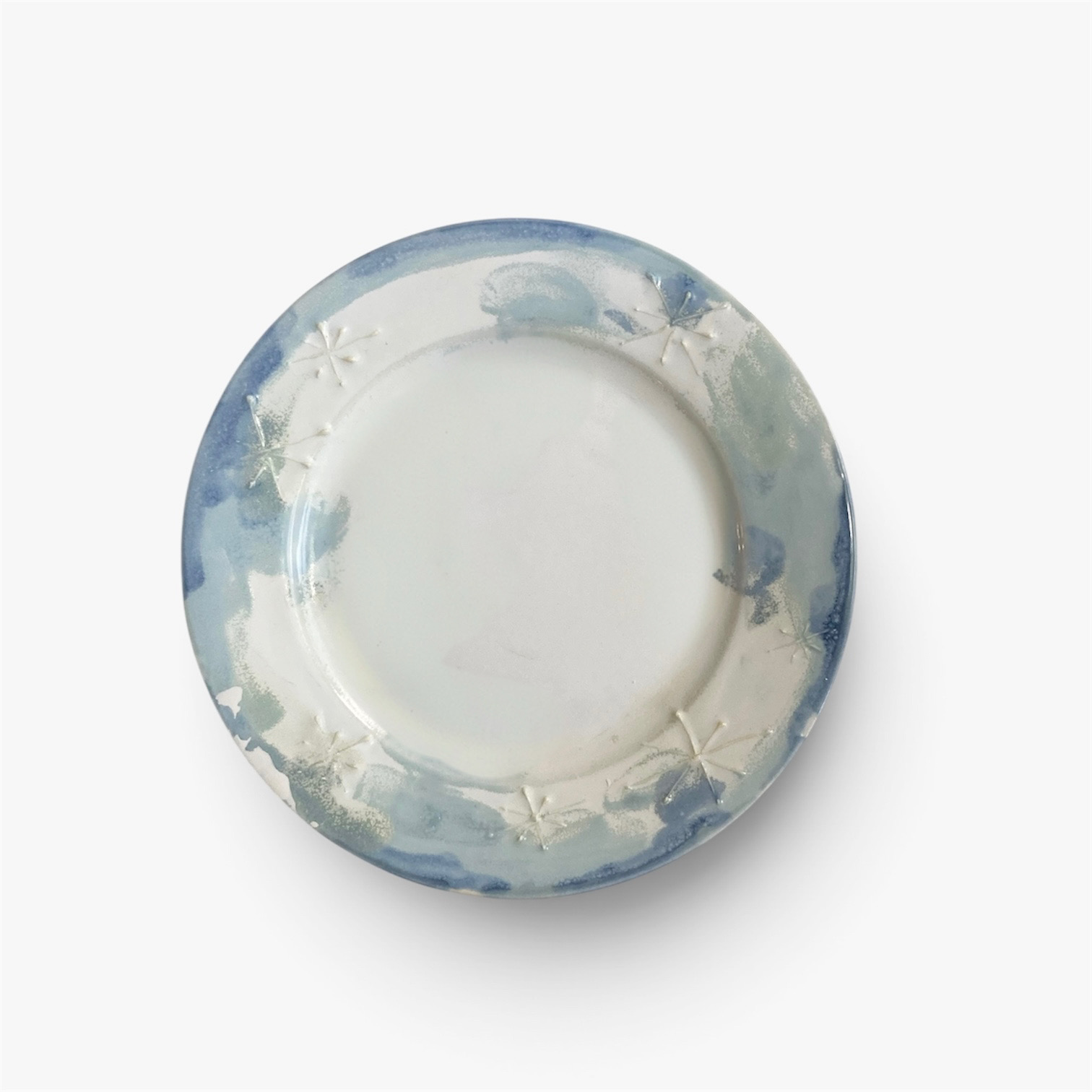 [viviflo] snowflower series _ premium plate _ blue (5 size)/ 눈꽃플레이트 프리미엄 블루