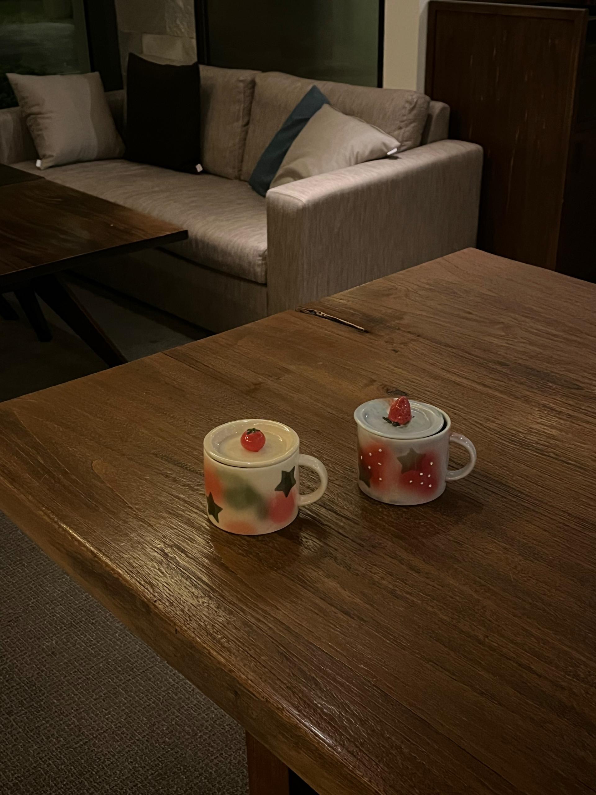 [viviflo] tomato mug cup 토마토 머그컵 (+컵뚜껑 추가가능)
