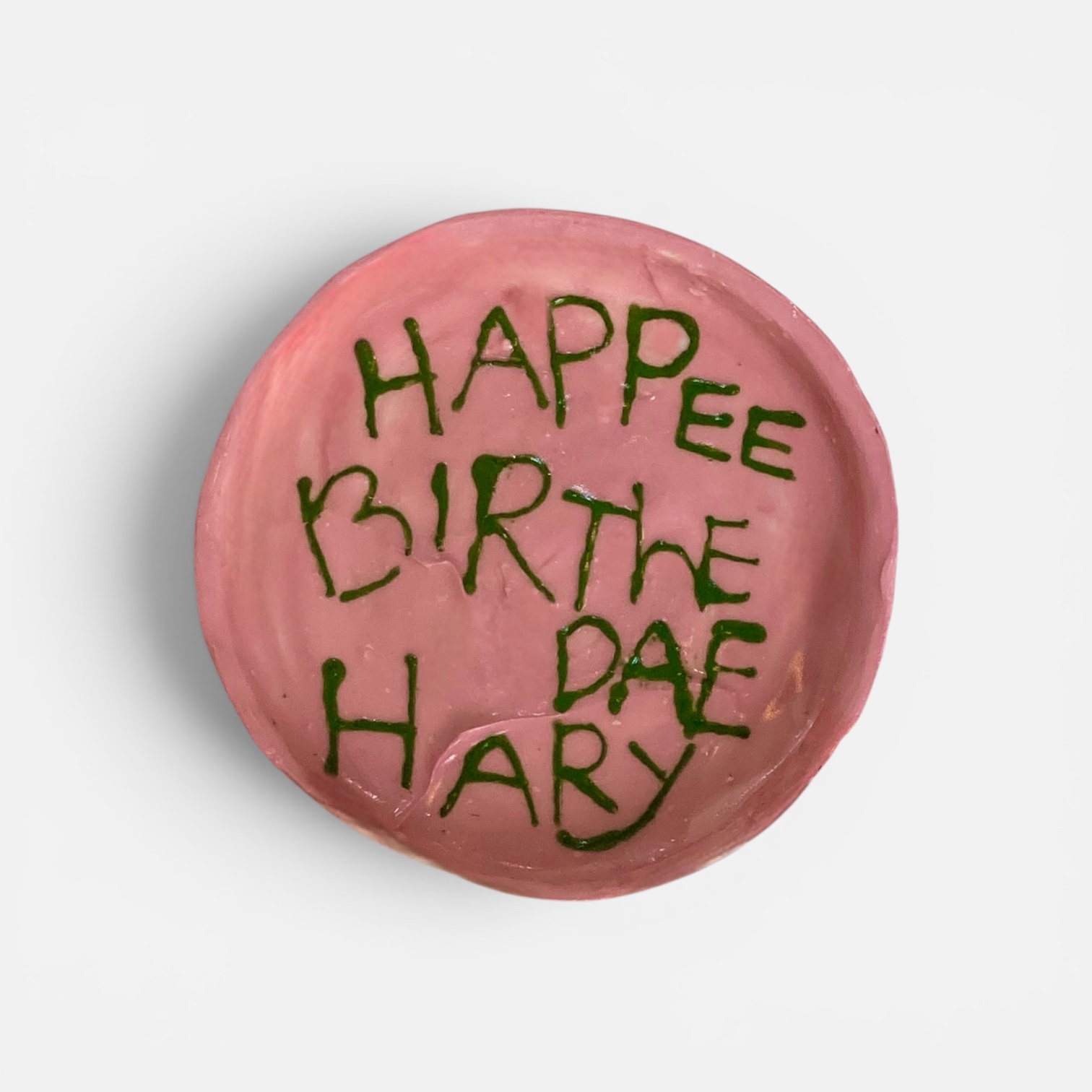[주문제작] custom cake plate 01/ 커스텀 케이크 접시 01 (2size)