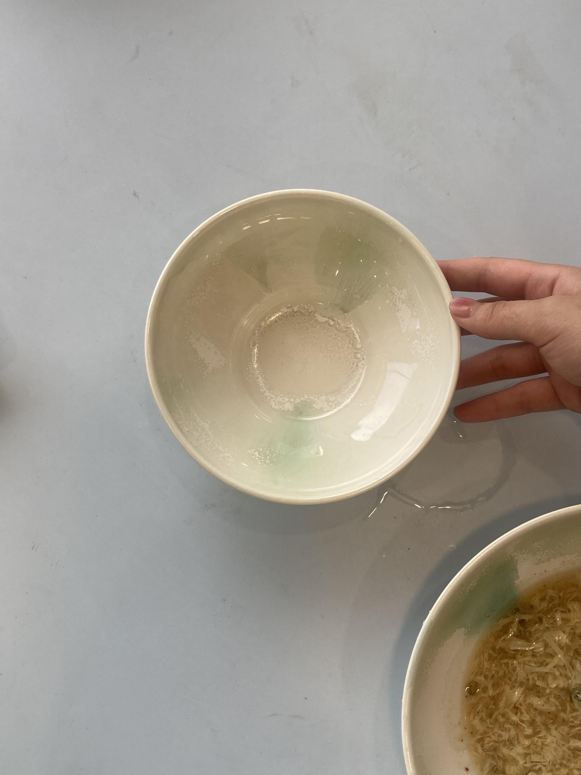 [viviflo] snowflower series _ Noodle bowl (2 size)/ 눈꽃 면기 (2size)