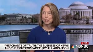 뉴욕타임스 최초의 여성 편집국장과 여성 편집인을 지낸 질 에이브럼슨(Jill Abramson)은 "‘퀄리티 저널리즘’은 ‘분석한다(analyzed)’라는 단어와 함께 시작한다”고 말했다./유튜브 캡처
