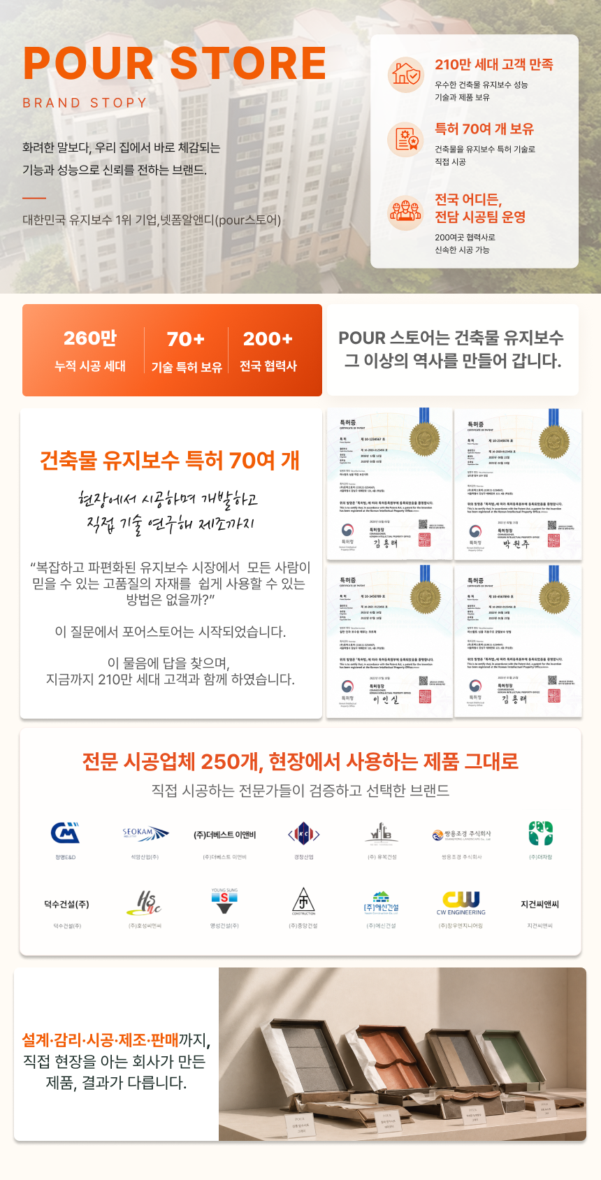 벽돌 백화방지 방수 코팅재 4kg