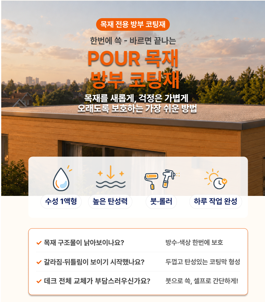 목재방부코팅재 4kg