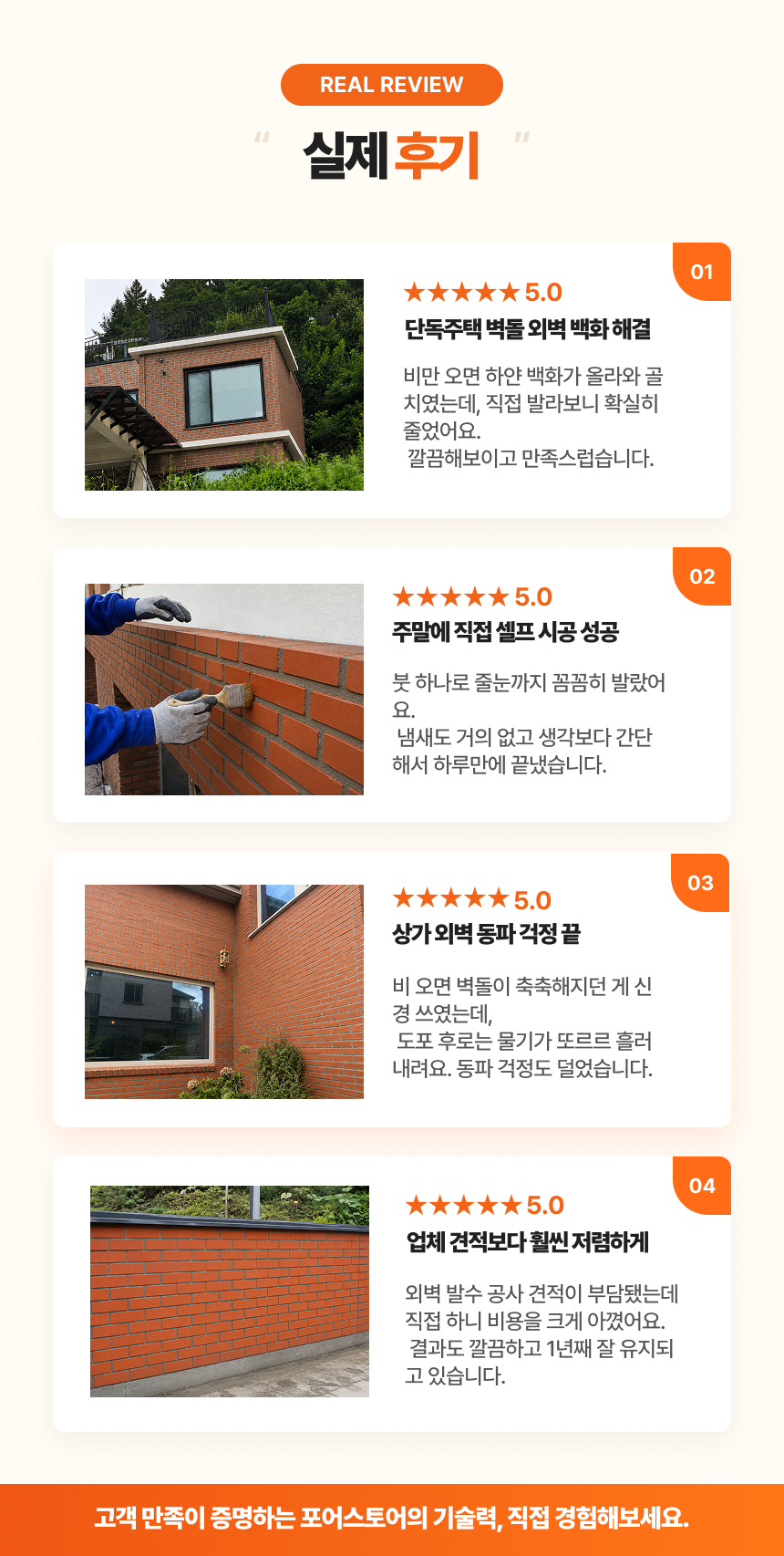 벽돌 발수 코팅재 4kg