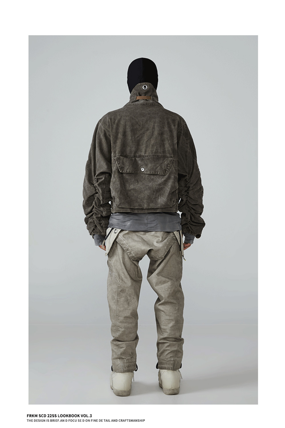 x Drklei 23AW washed distressed pants : 콰스 KUAS