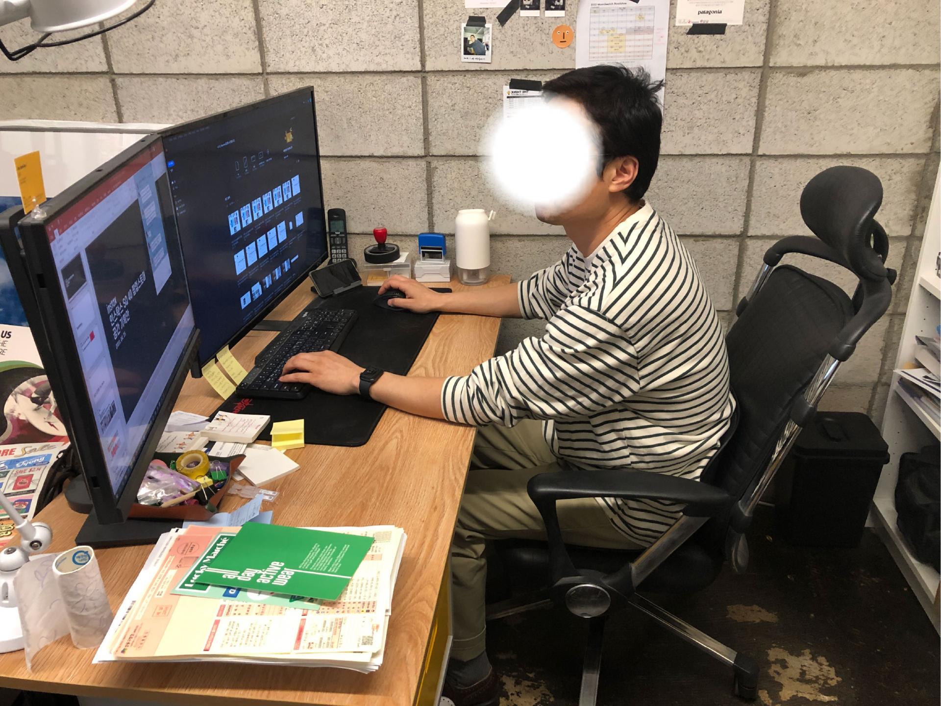 작업 특징: 기획안 작성, 온라인 자료 조사, 작업 물 검토