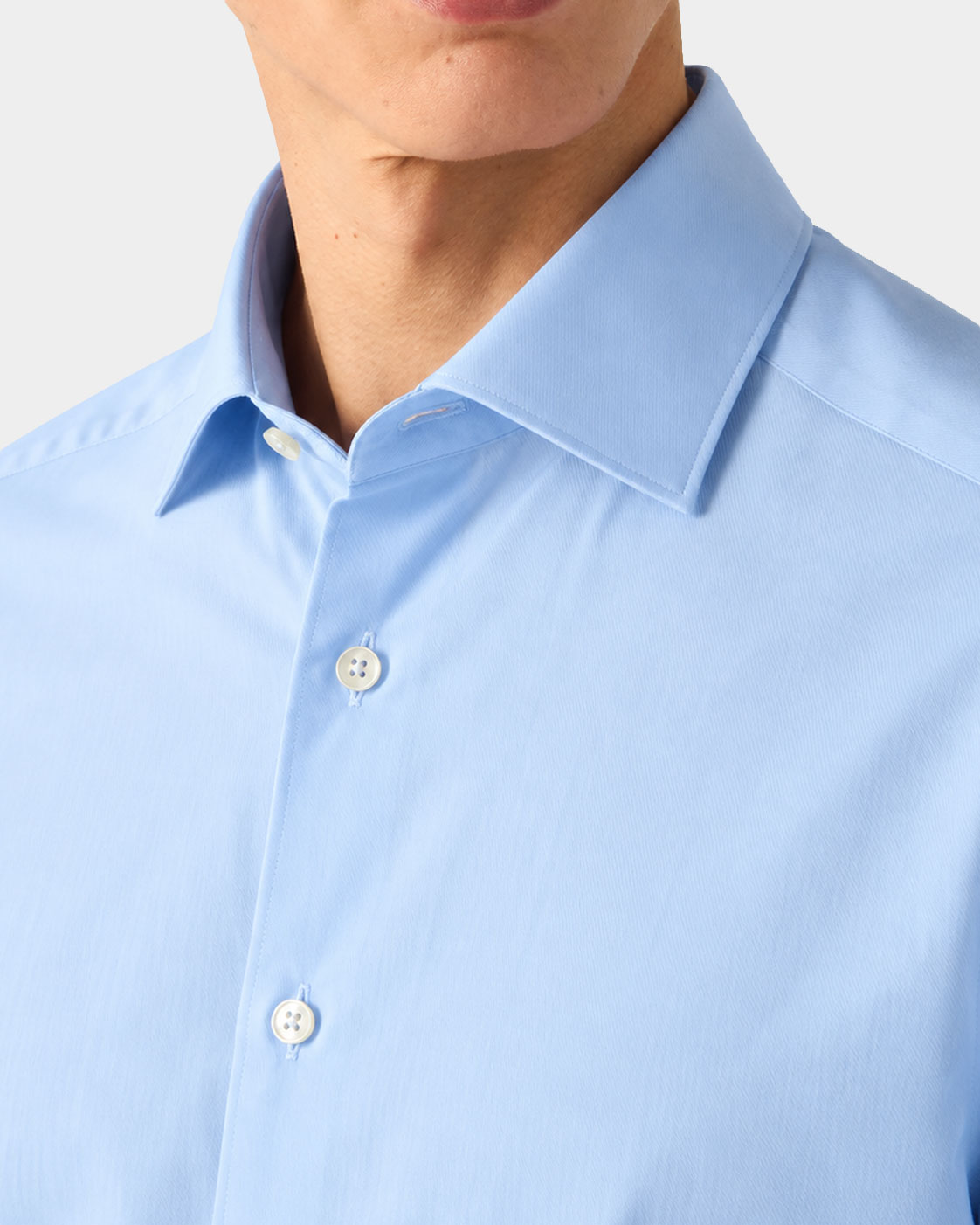 Light Blue Stretch Dress Shirt