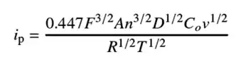 Figure 3. Randles–Ševčík equation