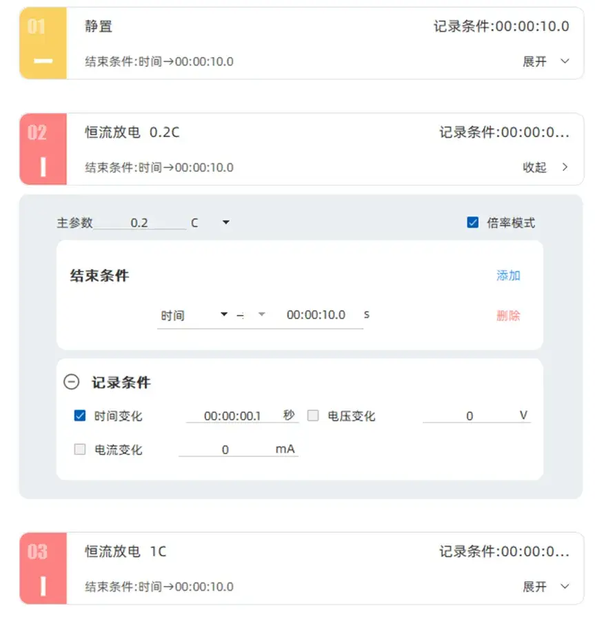 Figure 1. DCIR Test Steps – IEST ECT & ERT Series Products