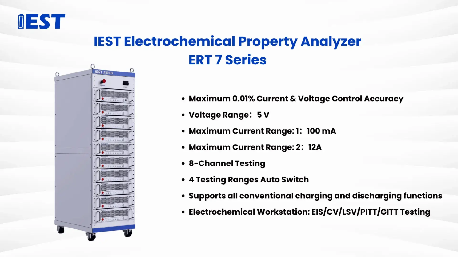 IEST Electrochemical Workstation Battery Cycler ERT 7Series