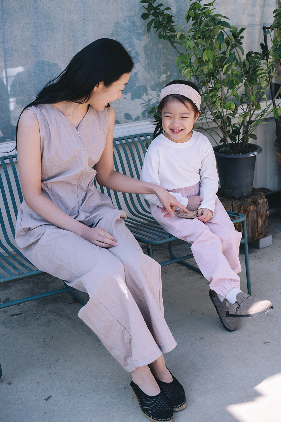 (9/1 출시예정) Gardening Pants Kids :Violet
