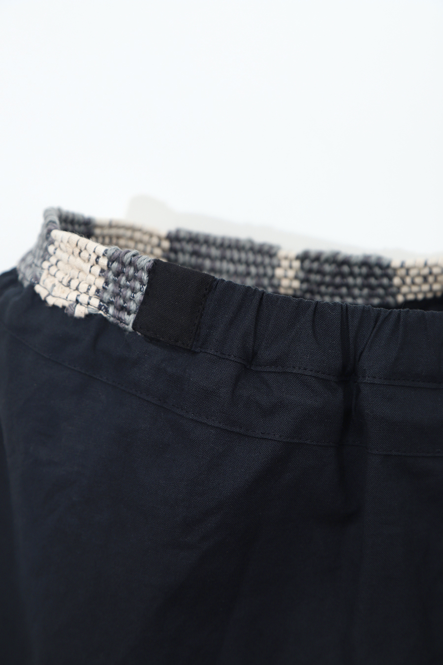 Hand Weaving Shorts :Navy