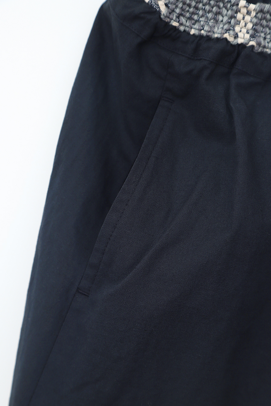 Hand Weaving Shorts :Navy