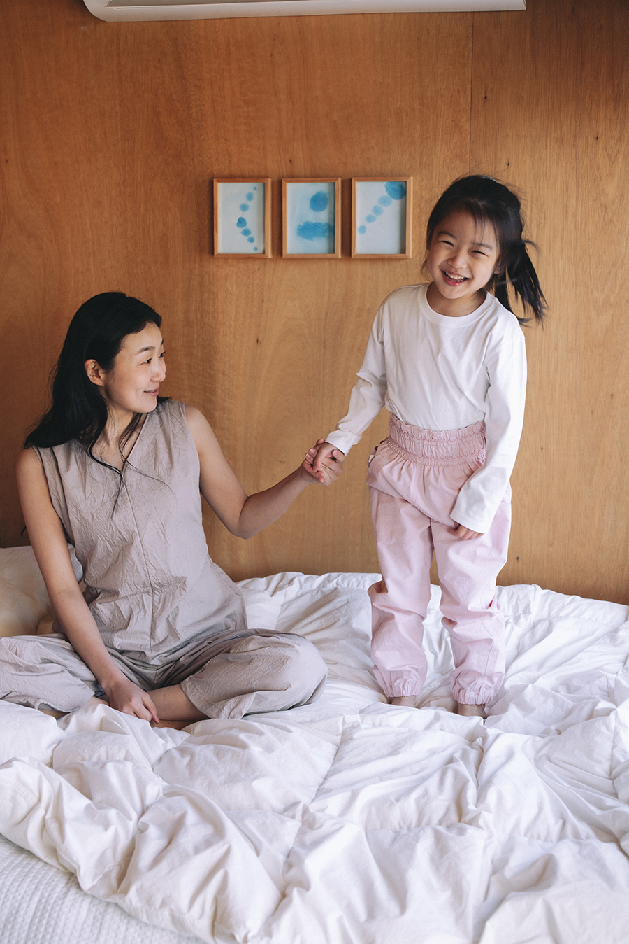 (9/1 출시예정) Gardening Pants Kids :Sumi black