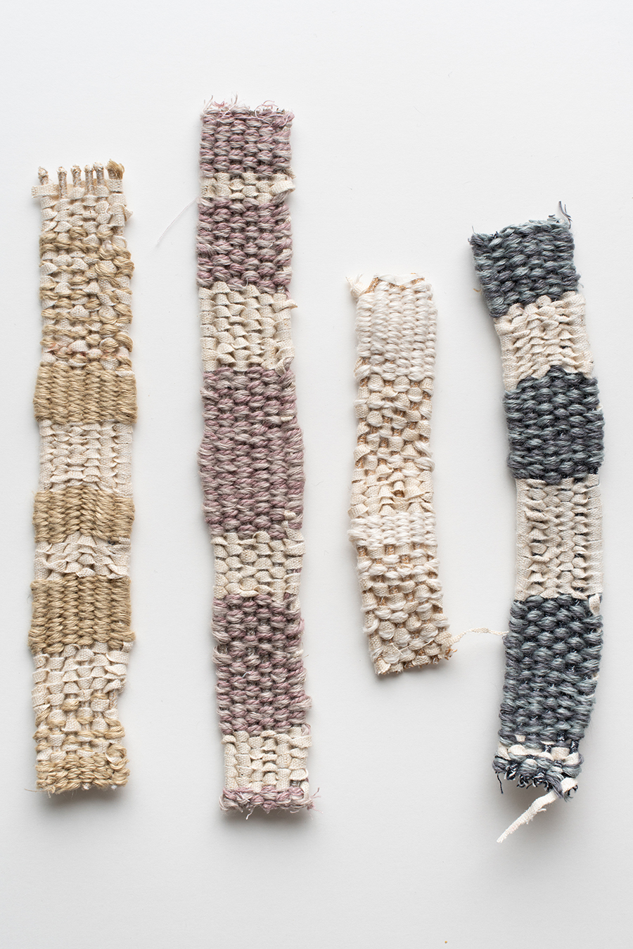 Hand Weaving Shorts :Ash rose
