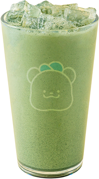 쑥 밀크티 라떼