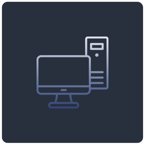 HCI 및 VDI 솔루션 관련 아이콘