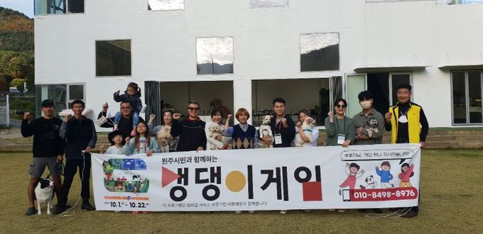 원주시 댕댕이 게임