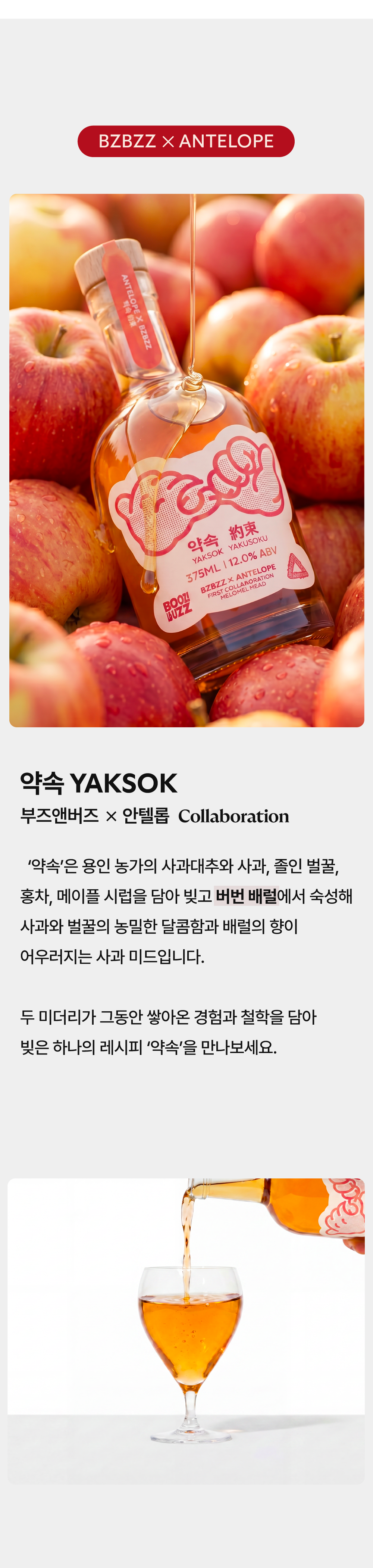[안텔롭 x 부즈앤버즈 미더리 콜라보] 약속 YAKSOK