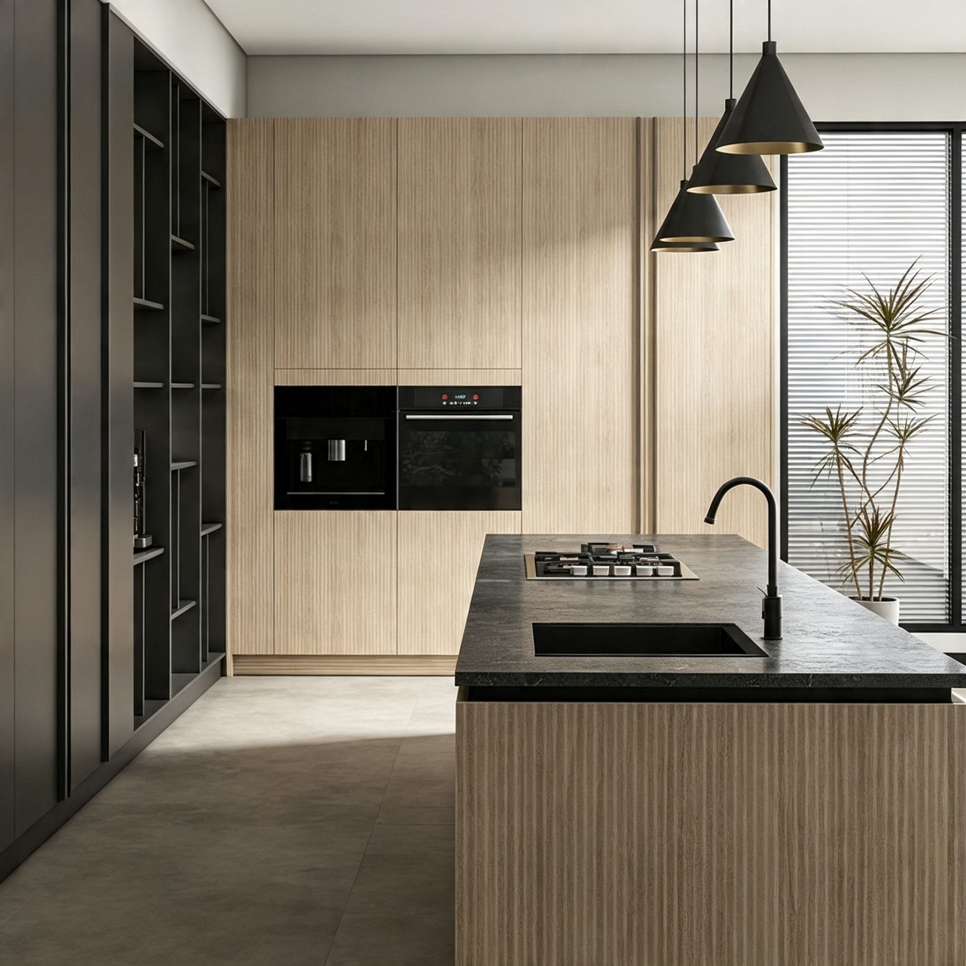 BM 1111 Portland Walnut application