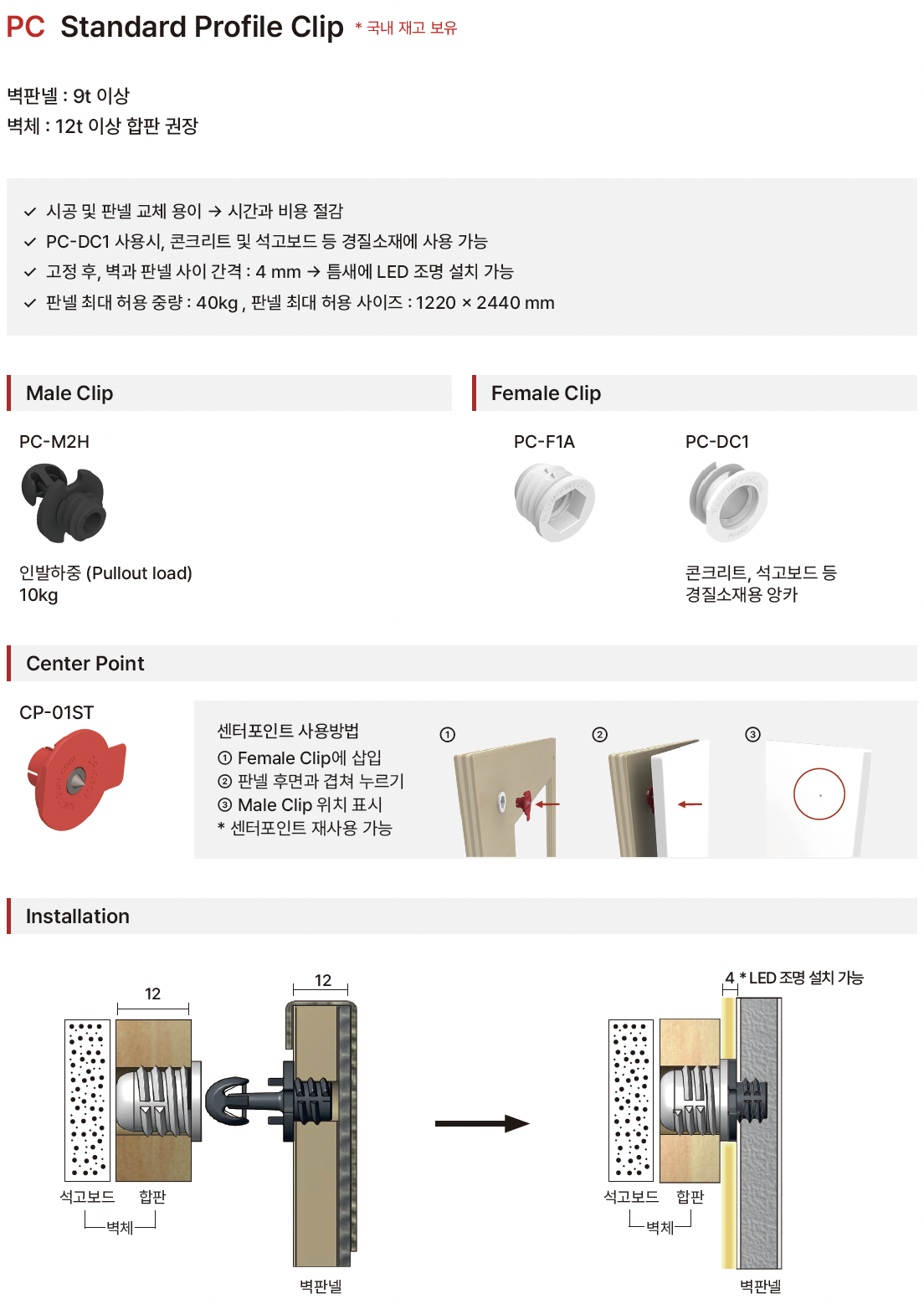 PC 클립 구조 다이어그램