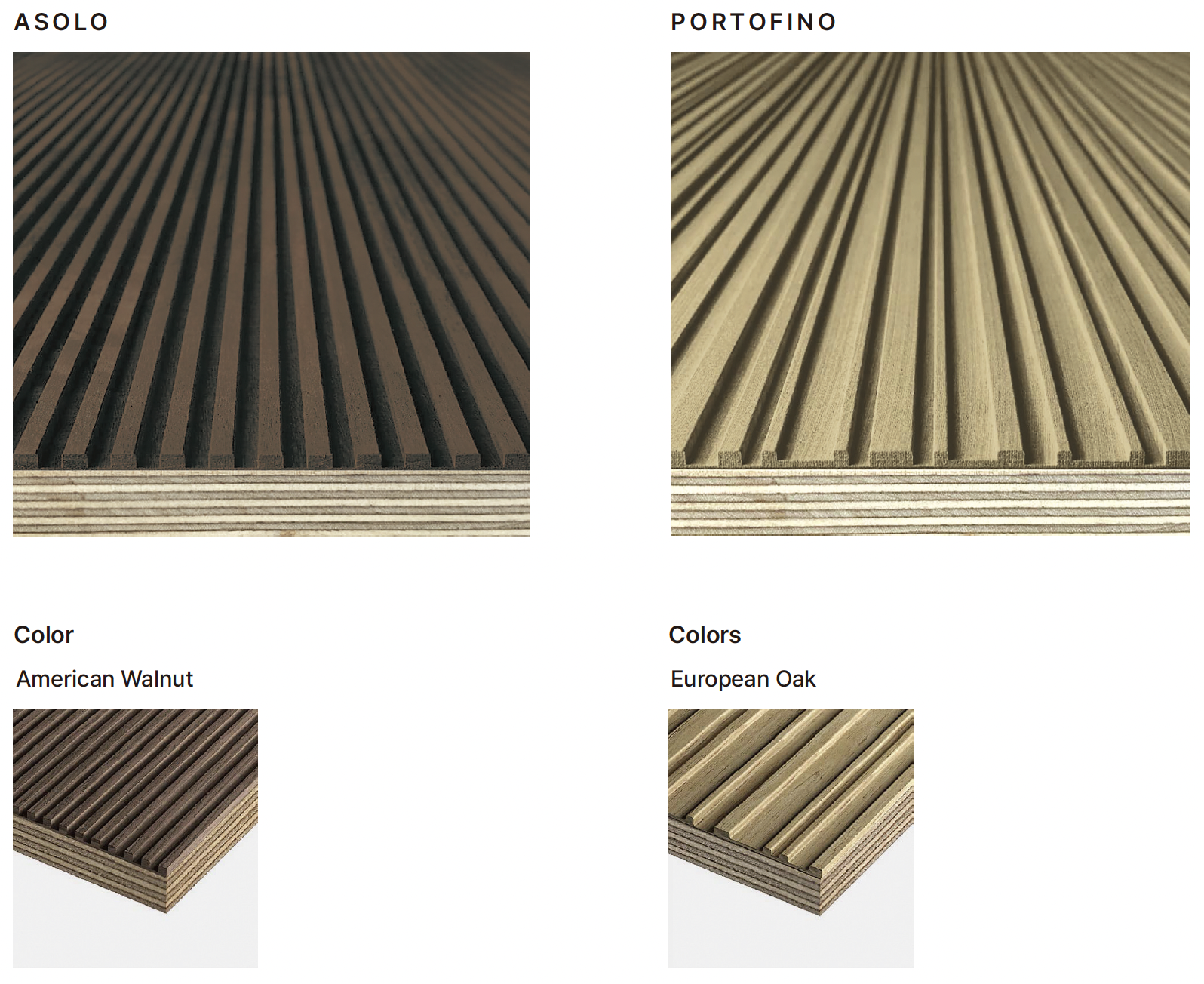 Milled Panel Type 1 Designs