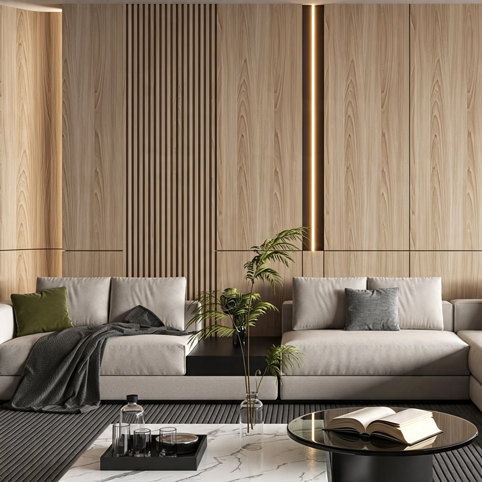 BM 1222 Lazio Walnut application