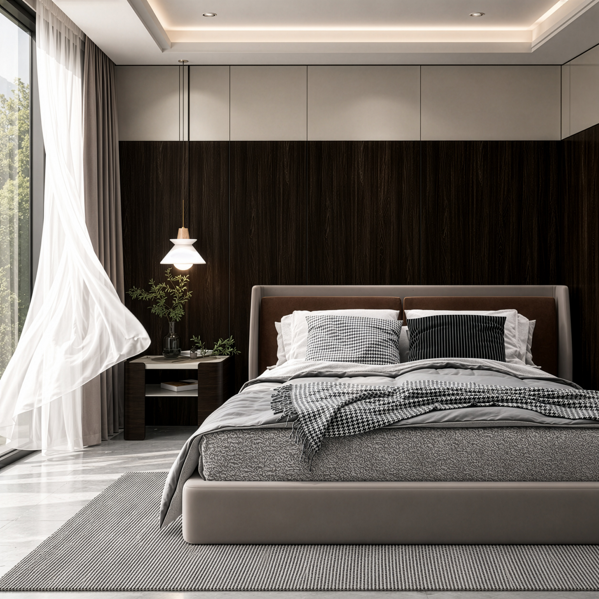 BM 1112 Portland Walnut application
