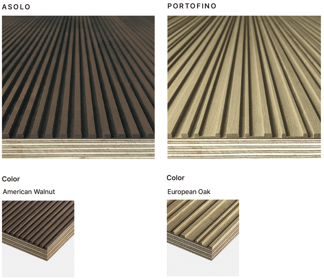 Milled Panel Type 1 Designs