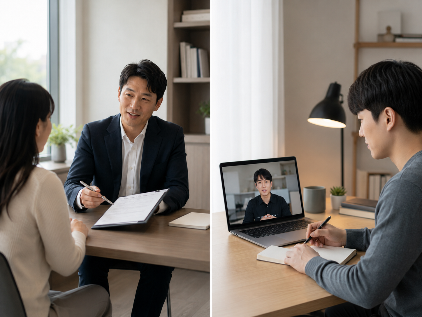 온오프라인 선택 상담